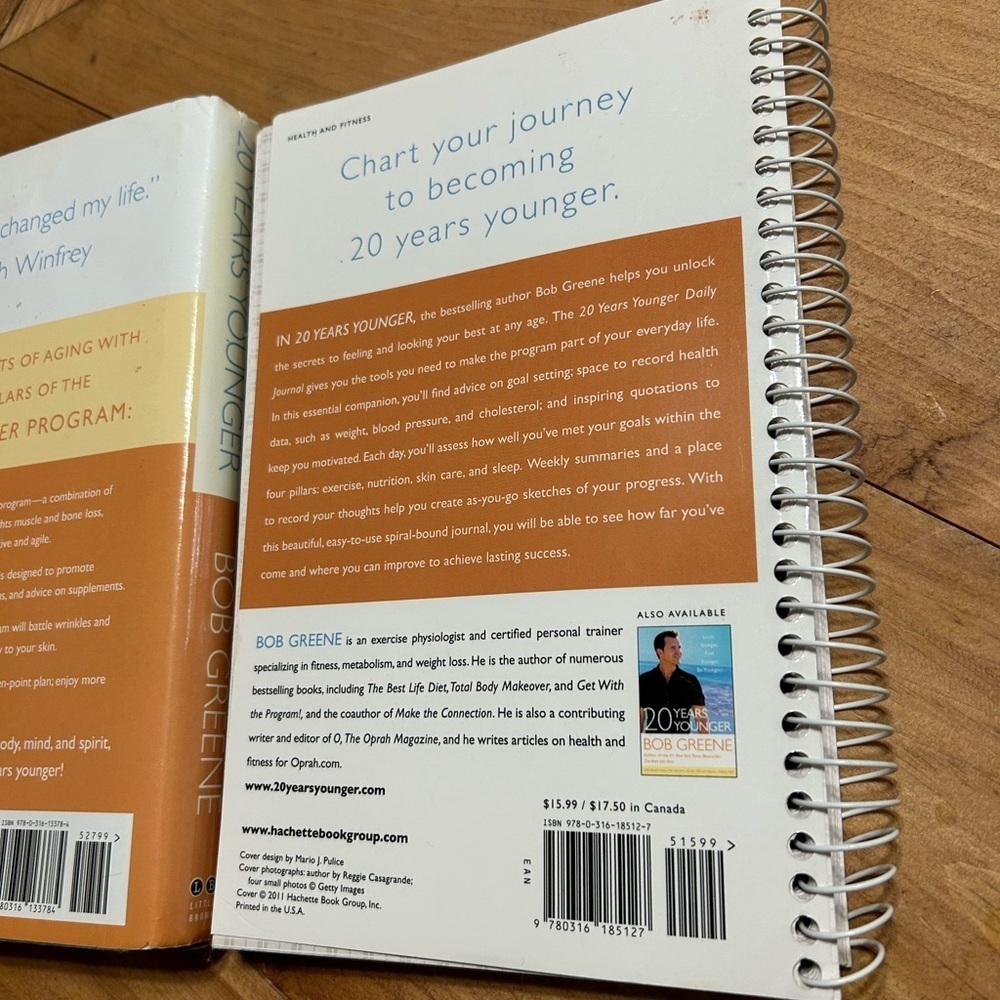 20 Years Younger Book and Journal Set - Picture 2 of 5